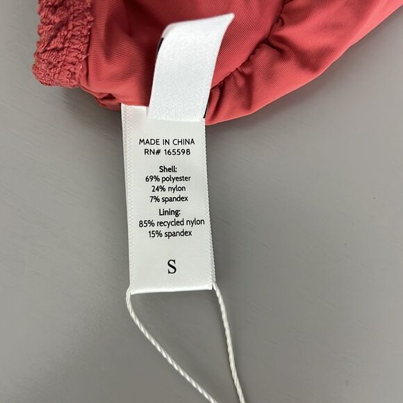 NWT Andie Swim The Barbados Bikini Top in Sedona Macrame Size S - Picture 8 of 11